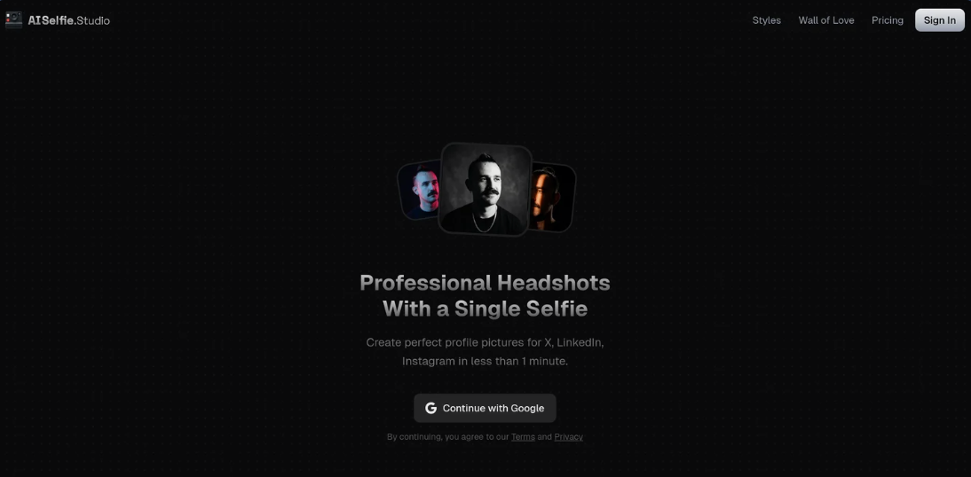 AI Selfie Studio: A tool for self-censoring, producing professional identity photos with AI in one minute