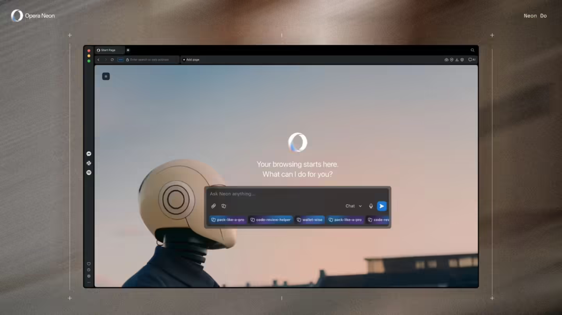 65c5a129j00t750ld009sd000v900hkp Opera“AI 智能体浏览器”Neon 上线:月费 19.9 美元,号称每周都有大变化