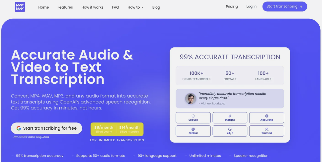 Scriber GPT: AAI Audio Video Transfer Tool, fast-track audio transfer to text