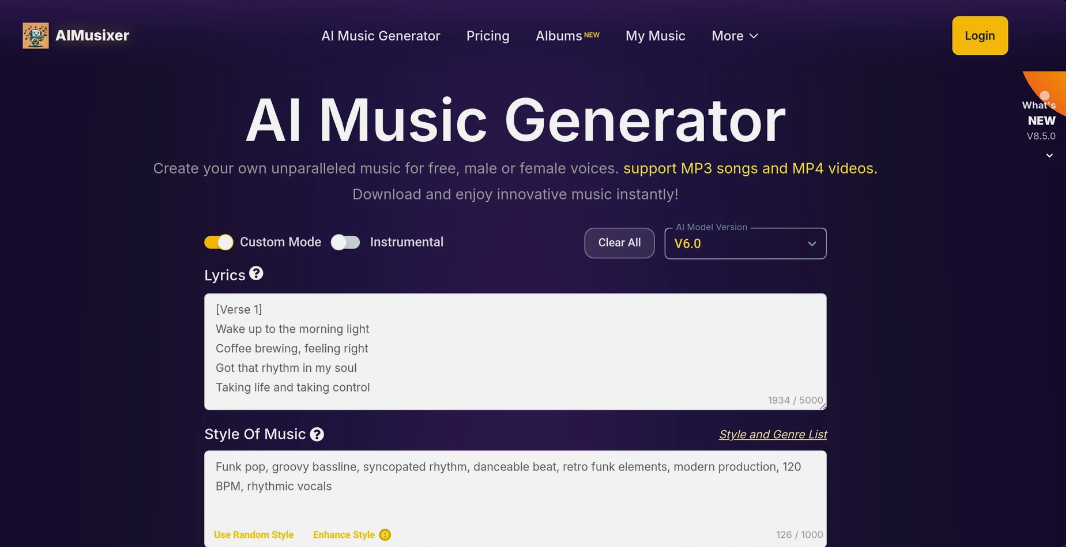 081750 dcj00t97izm00kd000tm00f7p AIMusixer: AAI Music Generator, free of charge, to create personal music in support of MP3 and MP4 formats