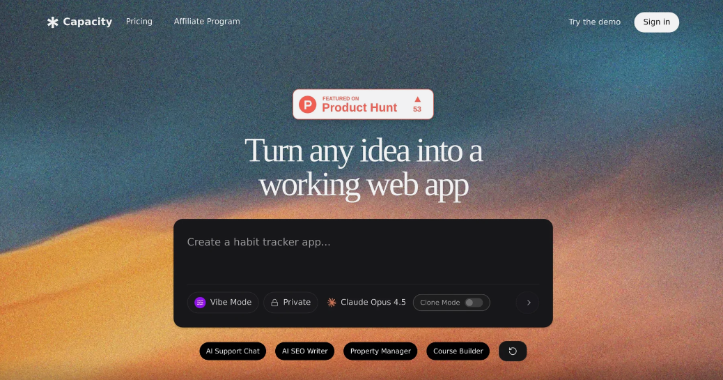 08b76de1j00t898700td000su00f5p Capital: AI-driven application builder platform to quickly generate Web applications