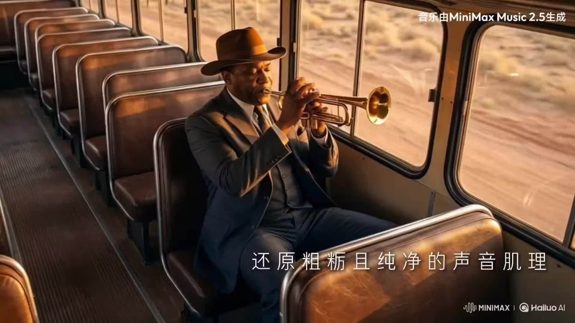 MiniMax Music 2.5 模型发布：突破两大 AI 音乐技术难题，宣称格莱美级创作“不再需要录音棚”