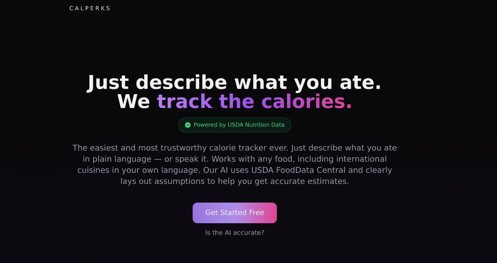 45505d55j00t8fy8x005ed000s500ewp CalPerks: AI饮食应用程序,提供卡路里估算帮助用户轻松记录饮食
