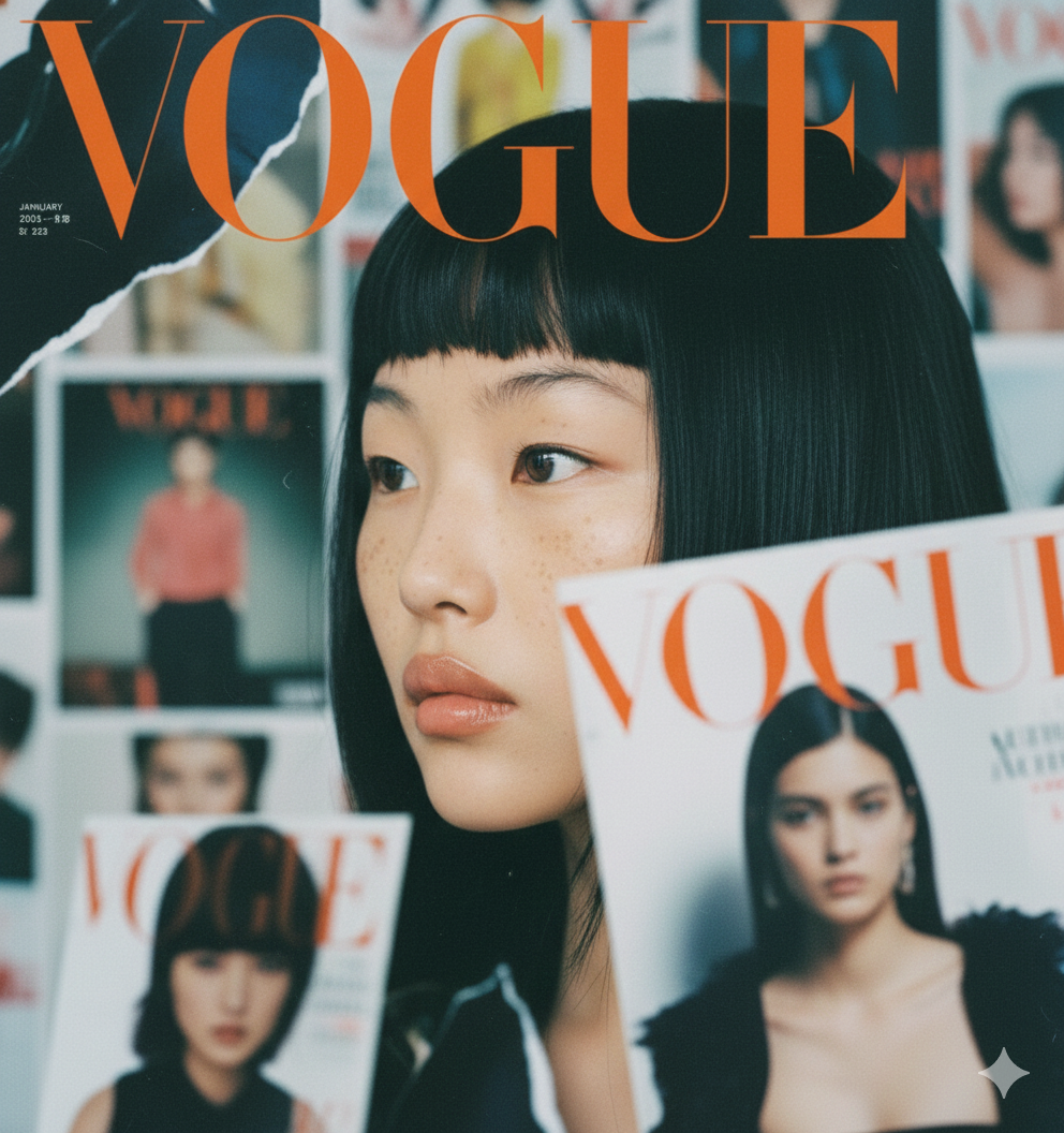 Nano Banana Pro教程，教你用Nano Banana Pro复刻Vogue时尚封面图