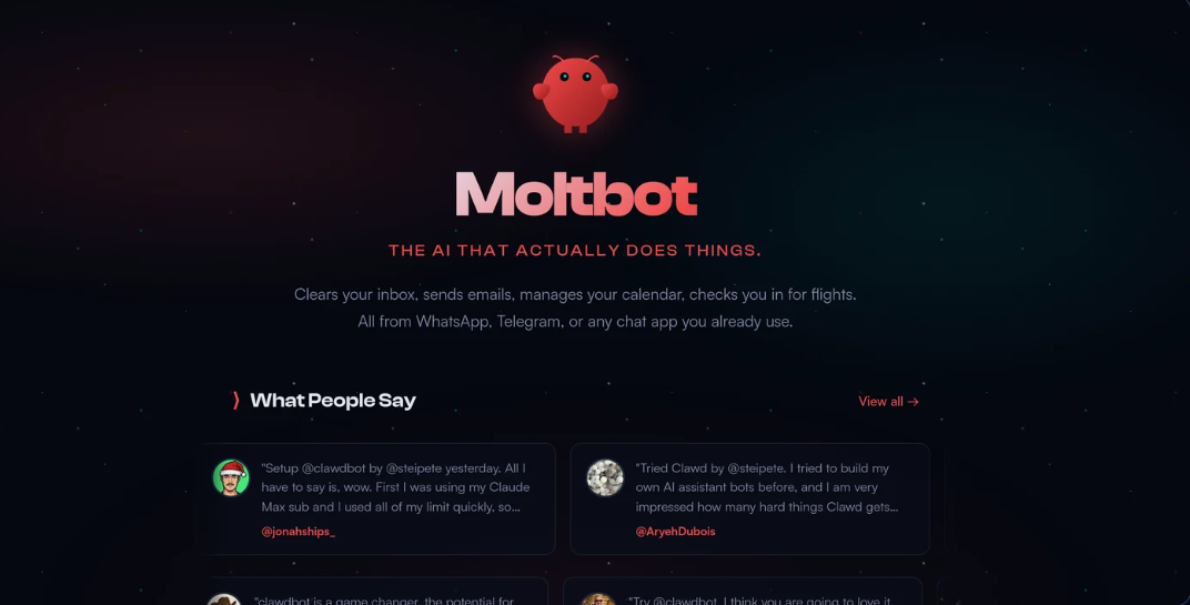 Clawdbot：开源免费的AI个人助手，本地部署实现自主完成任务