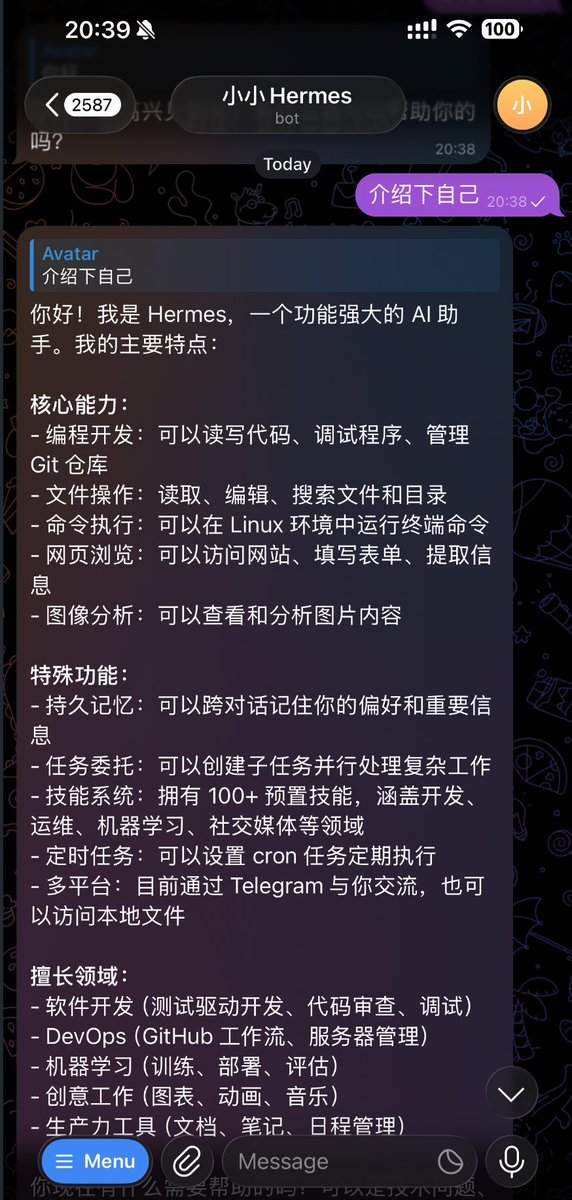 Hermes Agent 新手教程，从入门到放弃的不完全指南