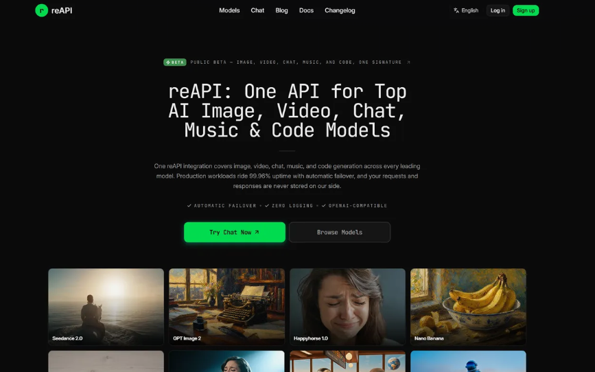 ad105ca8j00tg5i31008nd000o300f2p reAPI:一个AI API聚合平台,接入GPT、Claude、Gemini等顶级AI模型