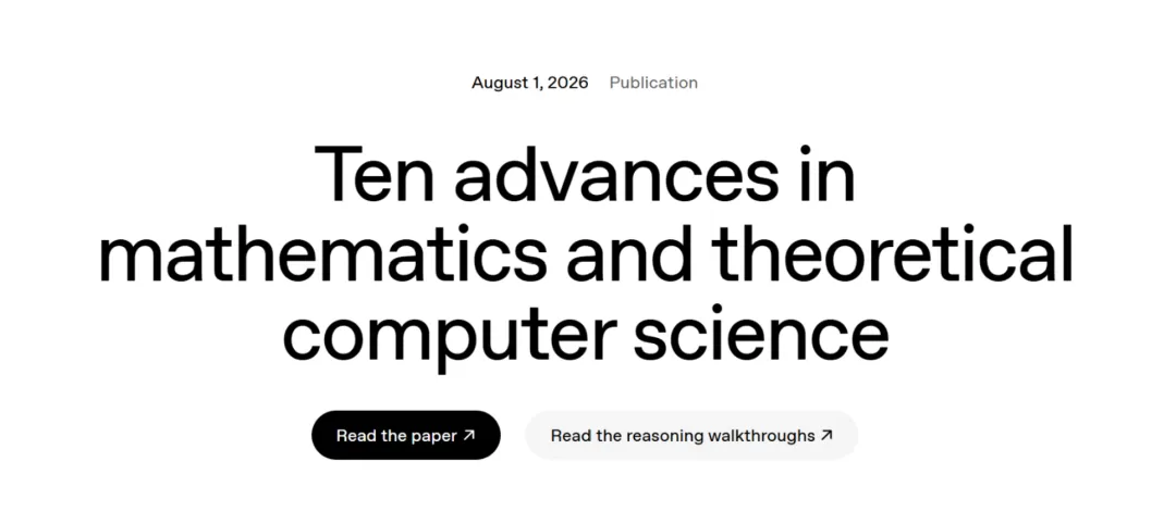 OpenAI announces the next generation model, Astra: The 10 Felds Prize Math Conundrum