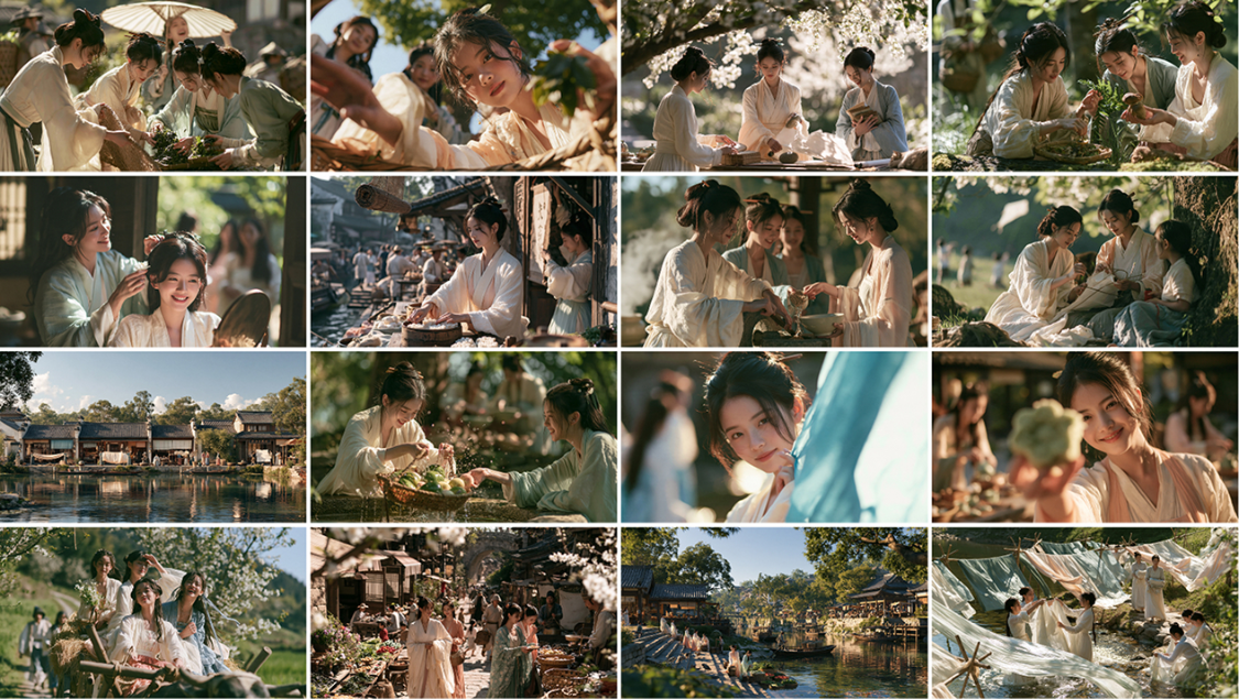 17ee6635jlnkrt01gpd000v9000hnp CHINESE FIELD AI VIDEO PRODUCTION PROCESS, USING AI TO MAKE AN ANTIQUE VIDEO