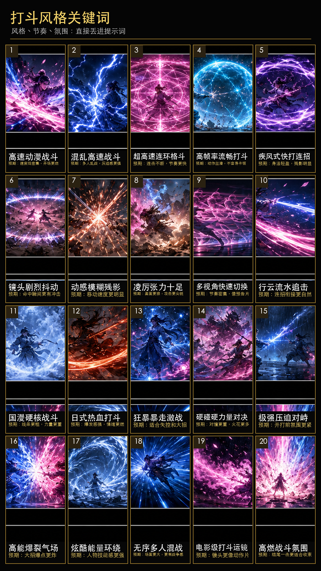 313d8046j00tli4kd02fod000u001hcp AI提示词创作第六十三节:效果超好的AI打戏秘籍,怎样生成一套有打击感的 AI 打斗提示词