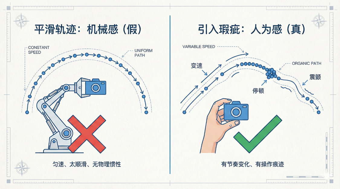 41862028j00tledj3012od000v900hfp AI提示词创作第二十一节:告别AI视频“摆拍感”,用运镜逻辑重塑真实影像
