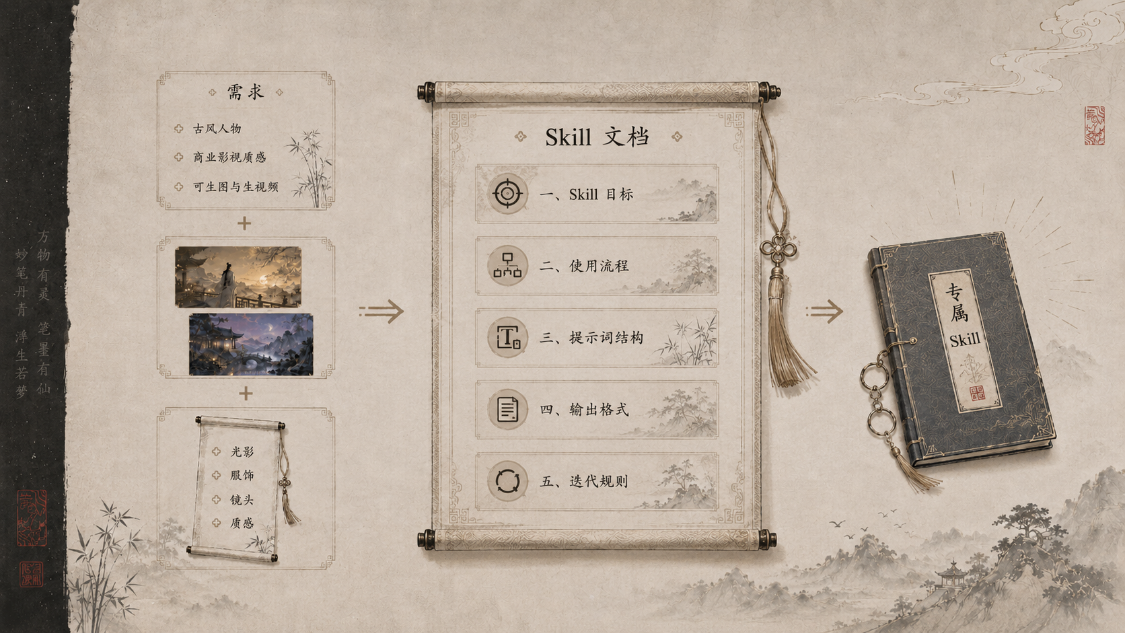 4c263b4dj00tli1mc013dd000v900hlp AI提示词创作第五十六节:不用写提示词,也能做出自己的 AI Skill
