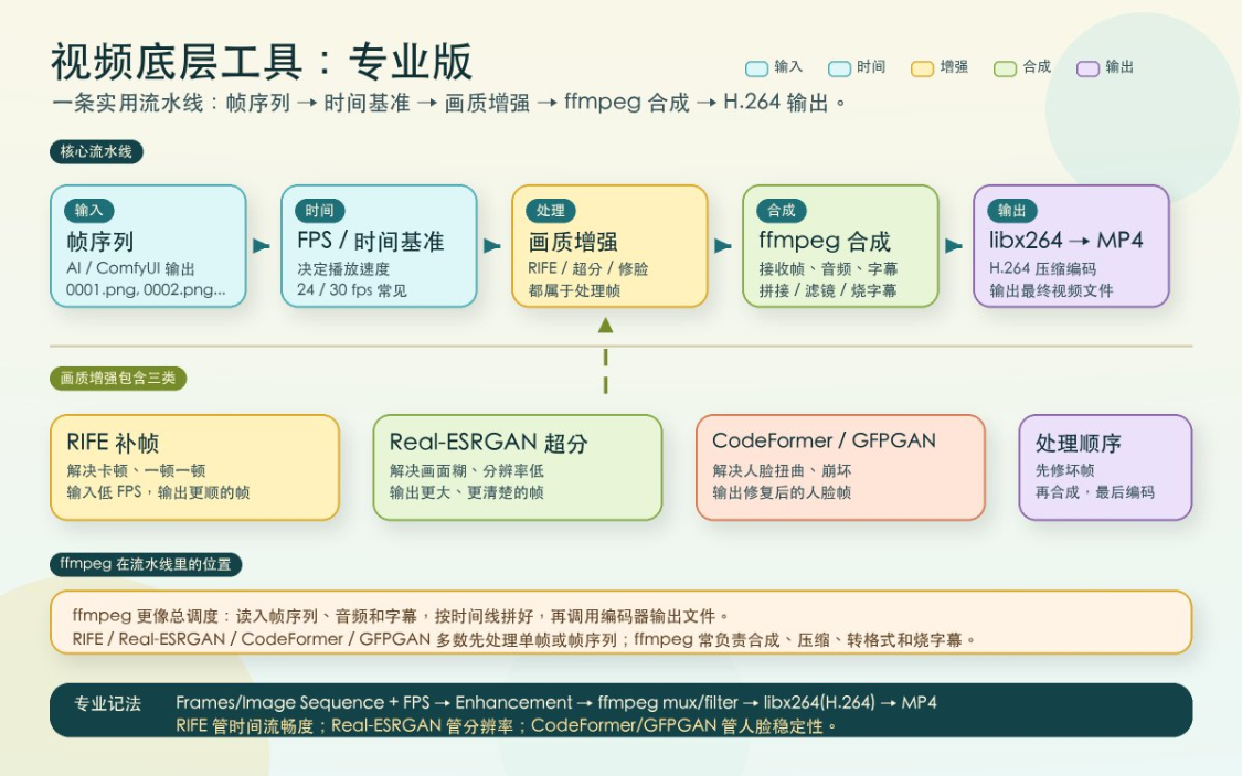 5552315dj00tkq4gf00jad000v900jjp AI生成视频入门:普通人第一次做AI视频,应该先搞懂这些基础概念
