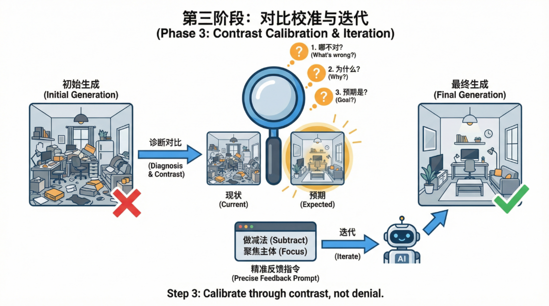 79337c4aj00tlhkws00t2d000v900hfp AI提示词创作第三十一节:告别“抽卡”玄学,三步法让AI精准复刻你脑中的画面