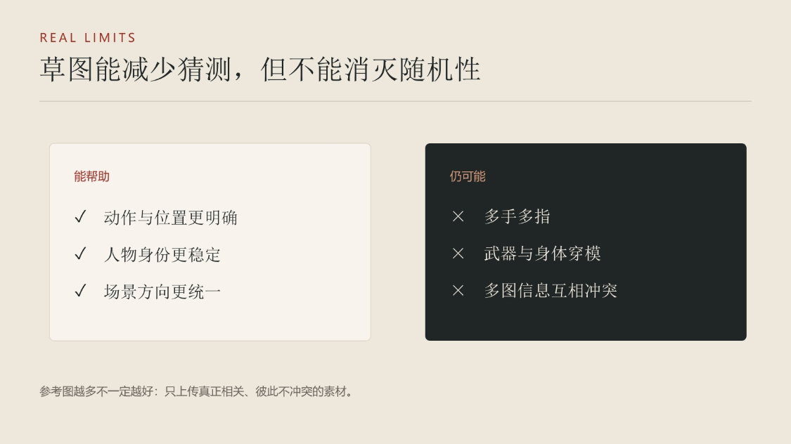 AI提示词创作第六十二节：如何用手绘草图生成AI大片？不会写提示词？画几根线，也能让 AI 看懂你的画面