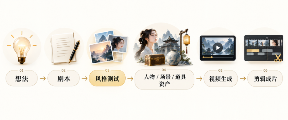 8c21d5efj00tlc4me00ard000pv00aup 手把手教你从0到1完整制作AI视频短片全流程(零基础入门版)