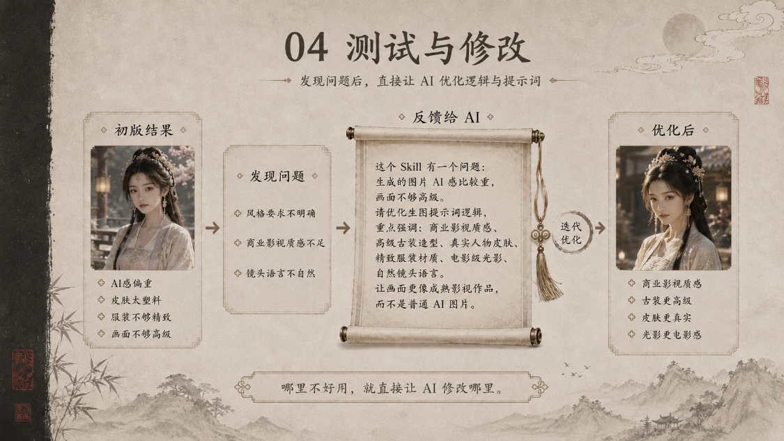 97f99019j00tli1nj014ad000v900hlp AI提示词创作第五十六节:不用写提示词,也能做出自己的 AI Skill