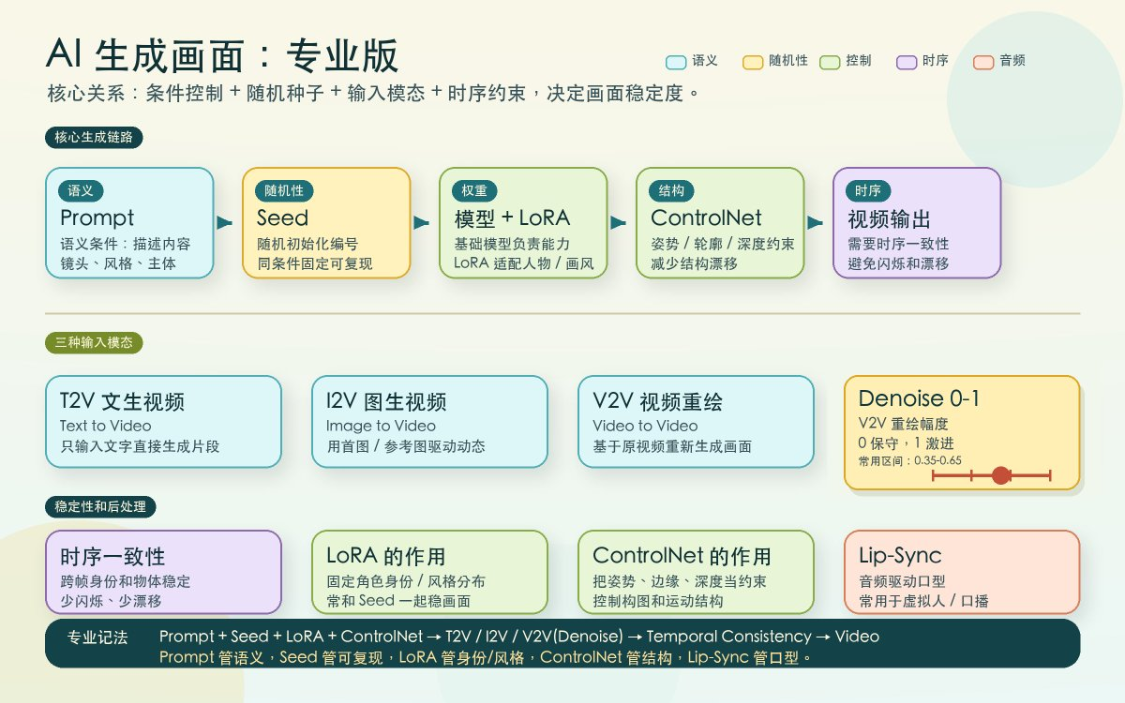 ecbd437ej00tkq4gt00jwd000v900jjp AI生成视频入门:普通人第一次做AI视频,应该先搞懂这些基础概念