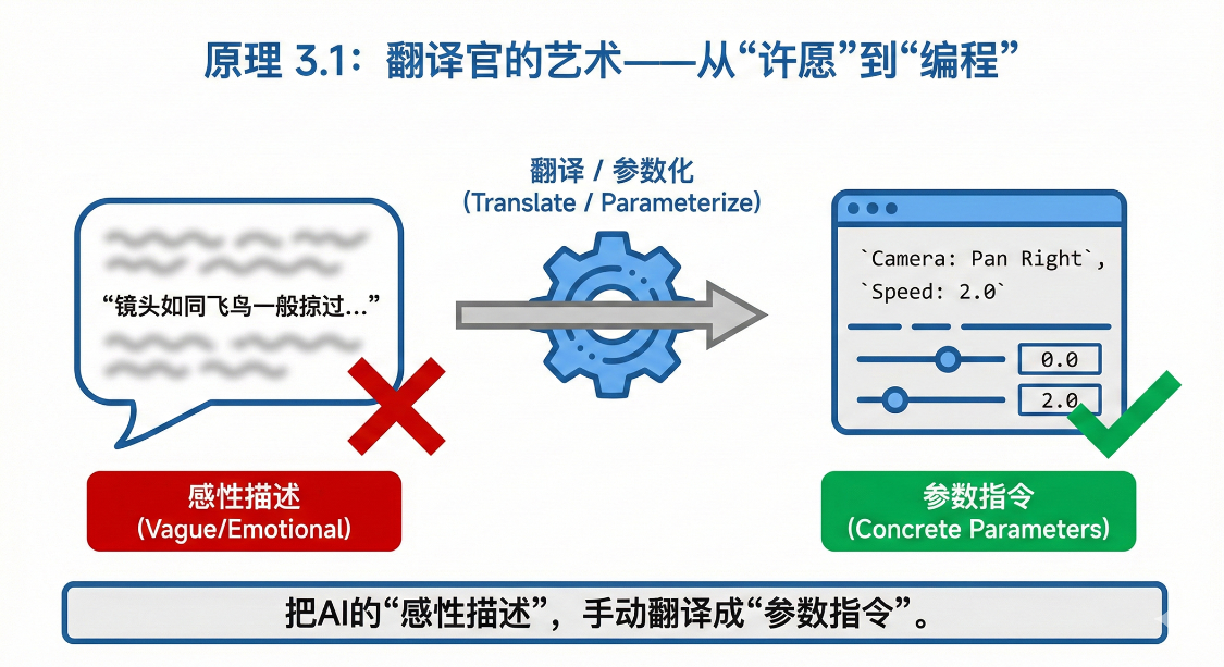 AI提示词创作第二十二节：拒绝“看图说话”，AI视频反推的真正逻辑—运动学解构