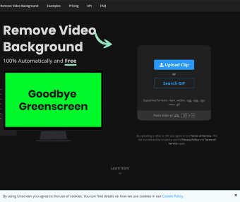 Unscreen：在线视频和GIF背景抠除工具，不用绿幕轻松完成视频抠像