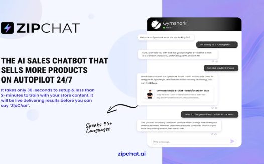 Zipchat:一款免费的AI电商聊天助手,提高电子商务销售额并降低成本