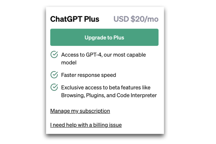 ChatGPT Plus 经验分享：是否值得花钱升级？ – AI-人工智能-1ai.net