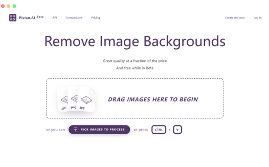Pixian.AI: 基于人工智能的AI抠图在线工具服务