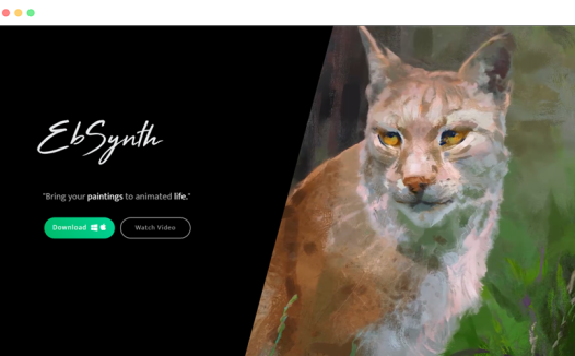 Ebsynth: 基于人工智能的真人视频动漫化转换工具