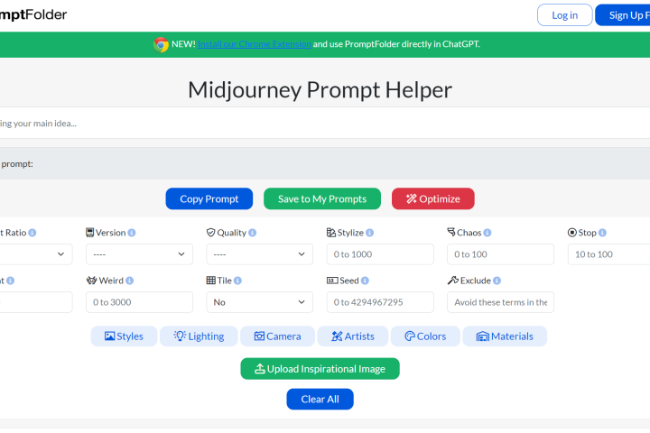 PromptFolder: 一款AI提示管理工具 – AI-人工智能-1ai.net