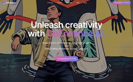 GoEnhance AI：AI视频风格转换工具