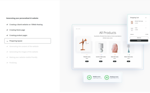 AI网站生成器10web计划将AI建站引入WordPress