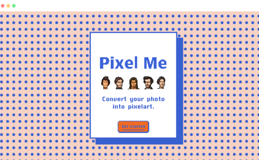 PixelMe:基于AI的在线生成像素画风格头像工具