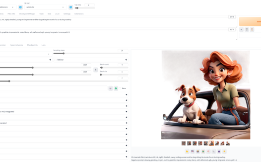 Forge的安装与使用，比WebUI更好用的简易高效绘图工具