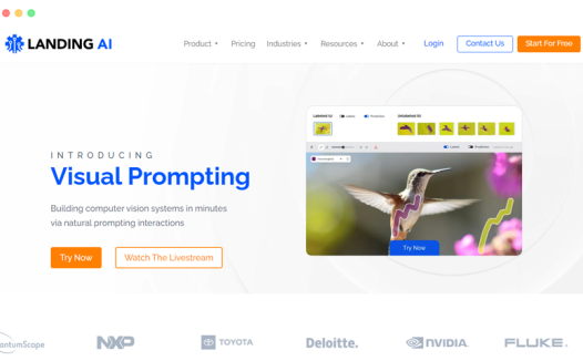 Landing AI:计算机视觉数据标注AI平台