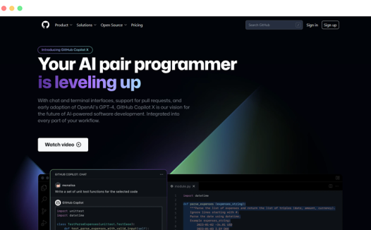 GitHub AI Copilot X Chat:AI辅助编程代码生成工具