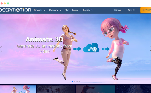 Deepmotion：AI动作捕捉和3D身体追踪技术平台