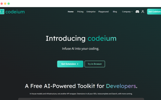 Codeium：基于人工智能的AI辅助编程代码生成平台