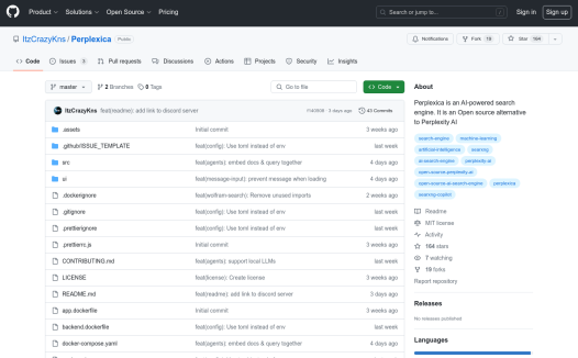 Perplexica:一个提供AI搜索和问答服务的搜索引擎