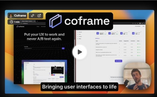 Coframe发布全新图像优化工具:Living Images输入网址就能一键打造爆款电商主图