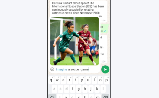 Meta 在 WhatsApp 中加入实时AI图像生成功能