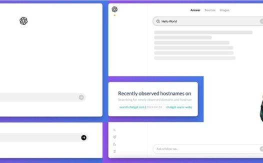 OpenAI正在开发SearchGPT 将成Perplexity强有力的竞争对手