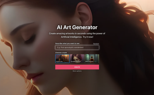 NightCafe Creator:一个在线AI绘画艺术图片生成器