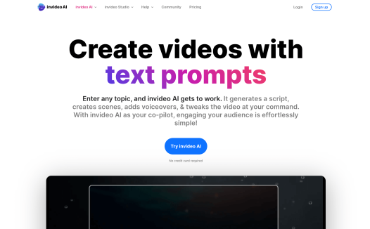 InVideo：文章转视频的AI视频生成制作工具