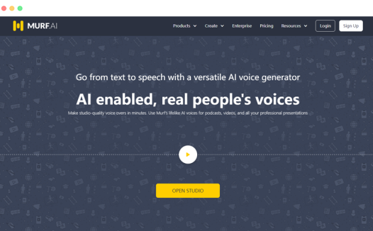 Murf.AI:在线AI文字转语音合成配音工具