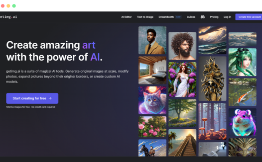 getimg:免费在线AI绘画图片生成器工具