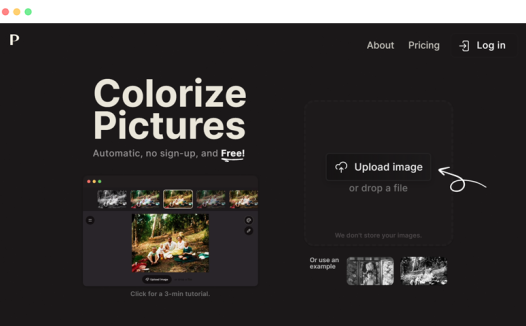 Palette.fm:基于AI的黑白老照片自动上色工具