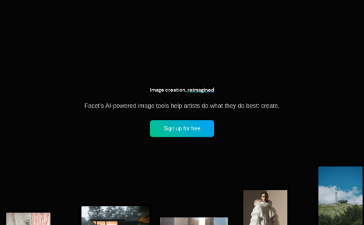 Facet:免费生成图片的AI图片修图和优化工具