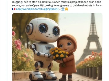 Hugging Face开源机器人代码库LeRobot,AI机器人研发迎来新纪元