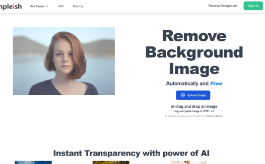 Simpleish：一款智能的在线图片背景移除工具