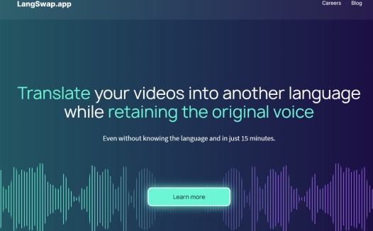 LangSwap:一款语音翻译视频工具,可以将视频中的声音翻译成其他语言
